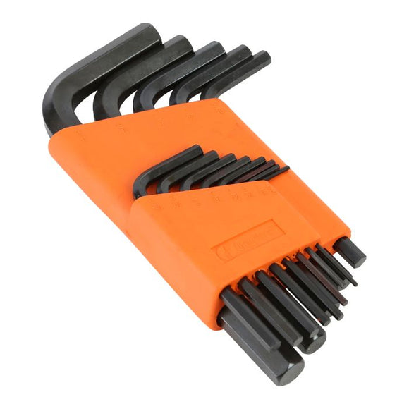 Great Neck Saw Manufacturing Hex Key 13 Piece SAE Set with Holder
