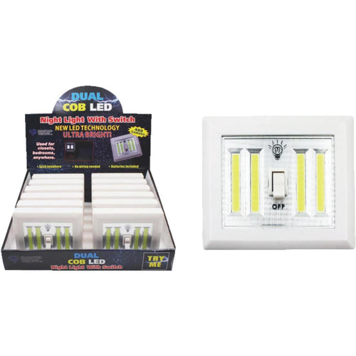 Diamond Visions Dual COB LED Night Light Switch