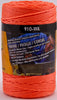 TWINE #18X500 TWIST ORANGE NYLON