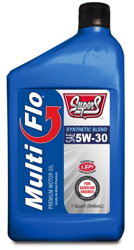 Smittys Supply Super S Multi-Flo Synthetic Blend SAE 5W-30 SP/ GF-6A Motor Oil