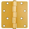 National Hardware 4 x 4-In. Brass Residential Door Hinge
