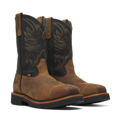 Thorogood Square Toe Wellington – Waterproof – 11″ Safety Toe