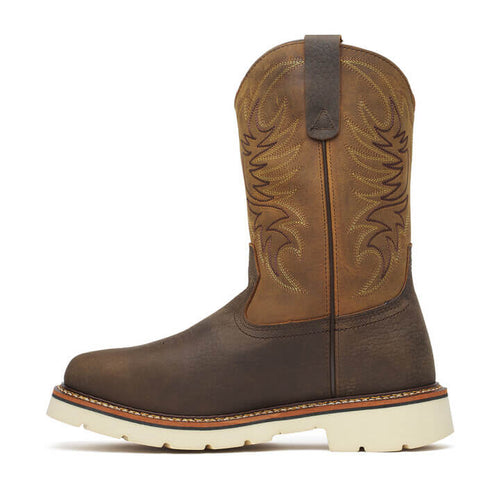 Thorogood Square Toe Wellington – 11″ Pebble Bottom/Crazy Horse Upper