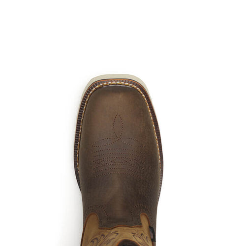 Thorogood Square Toe Wellington – 11″ Pebble Bottom/Crazy Horse Upper