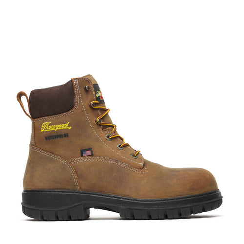 Thorogood Genesis Series – 6″ Chestnut – Nano Safety Toe – Waterproof