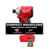 Milwaukee M18™ Compact Brushless 1/4 Hex Impact Driver