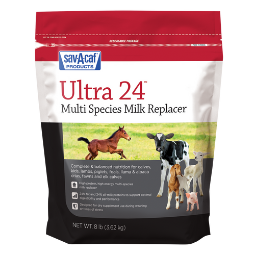 Sav-A-Caf Ultra 24™ Multi-Species Milk Replacer 25 lbs