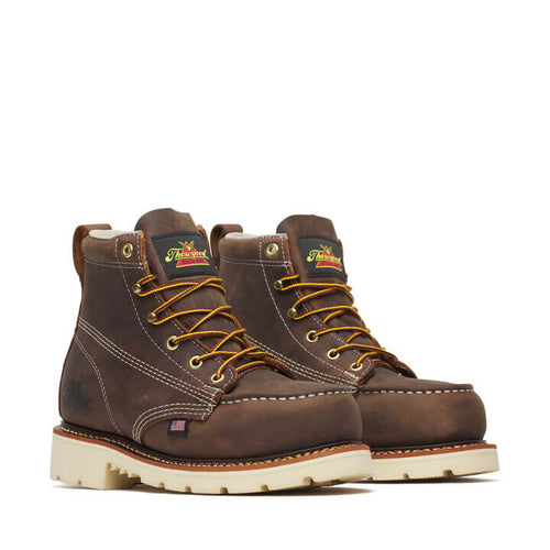 Thorogood Women’s American Heritage 6″ Trail Crazy Horse Safety Toe Moc Toe MAXWear 90™