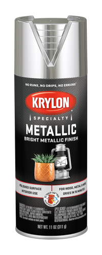 Krylon Metallic Paint Dull Aluminum Metallic Paint