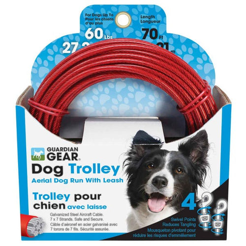 PDQ Boss Pet Guardian Gear Dog Trolley System 70ft