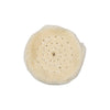 Forney Industries Buffing Wheel, Cotton, 1-1/2 in x 1/8 in Shaft