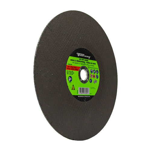 Forney Cutting Wheel, Metal, Type 1, 12 in x 5/32 in x 1 in