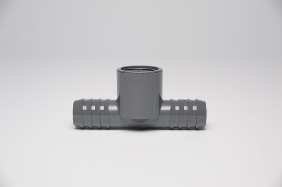 Dura Plastic Combination Tee (insert x insert x fipt) 1/2